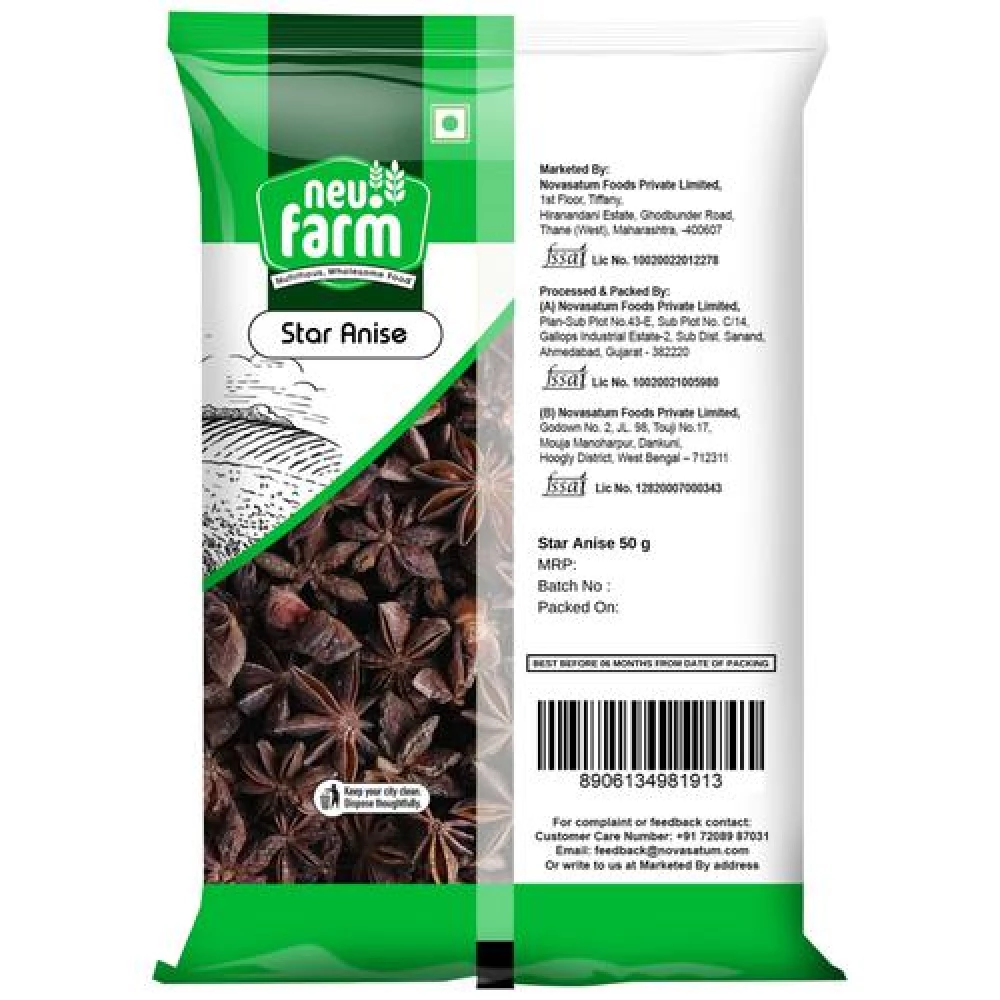 neu.farm Star Anise - Adds Flavour, 50 g-2.webp